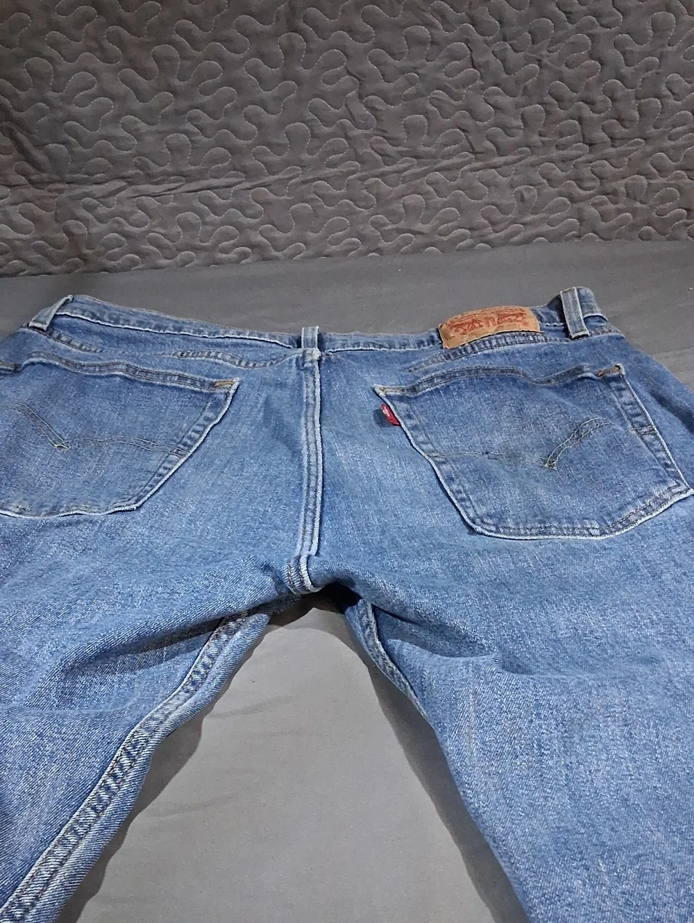 Levi's Men’s Classic Blue Denim Jeans 505 Size 36x32 - Blue